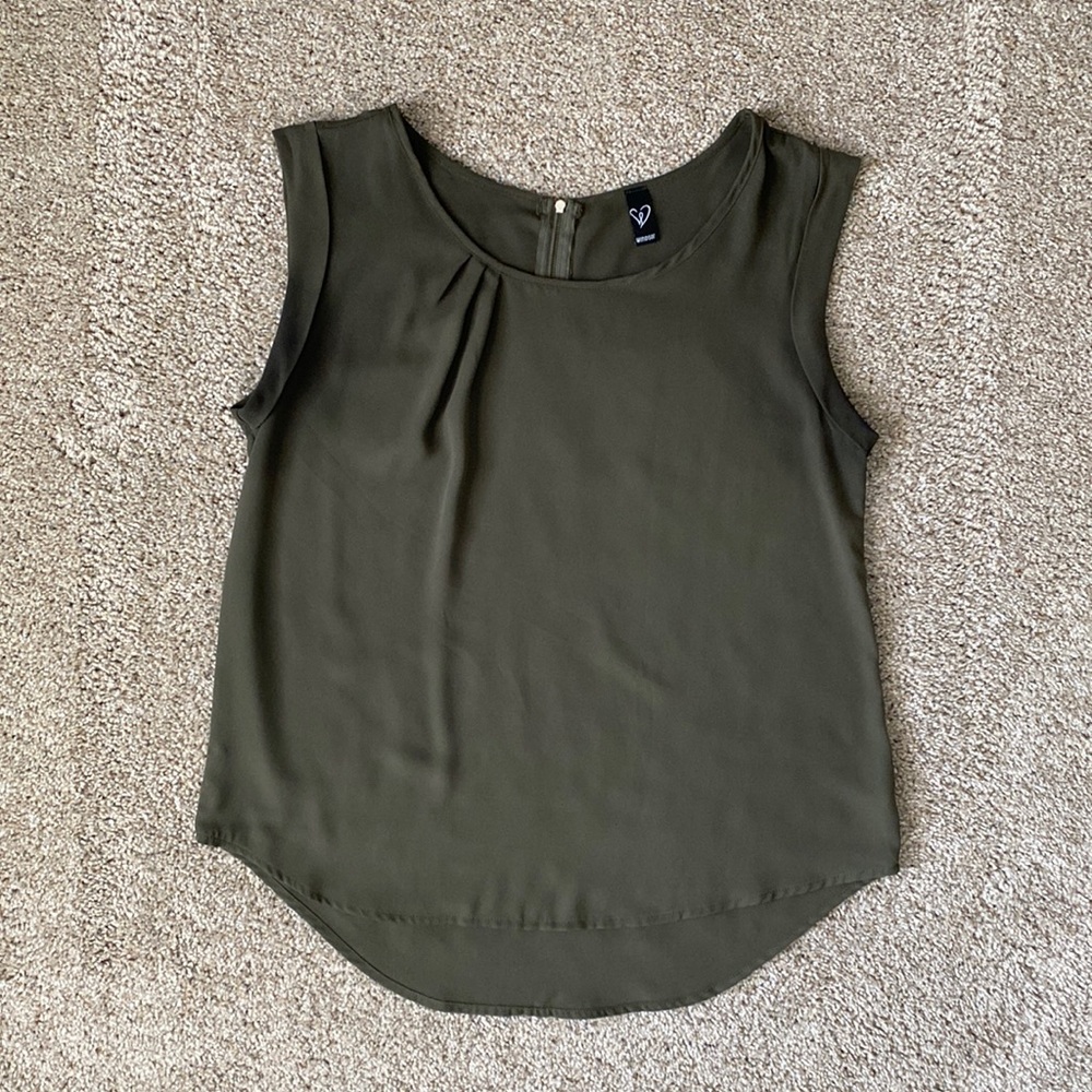 Windsor High Low Blouse Tank